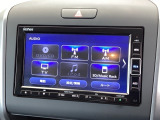 ナビ機能だけでなく、ミュージックサーバー、Bluetooth、フルセグテレビ、DVDとCD再生など、オーディオ機能がついています。