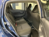 リアシートも広々としていて、座りやすいです。