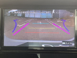 うれしいバックモニター付!後退時の不安感によるストレスから開放してくれます。