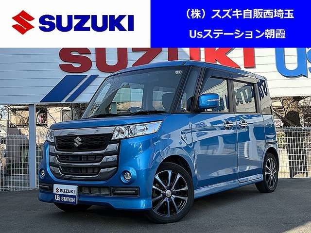 スペーシアカスタム Zターボ デュアルカメラブレーキサポート 