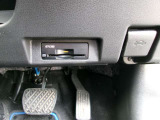 ETC車載器が付いています。高速道路の料金所をノンストップで通過!