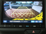 ギヤをRに入れるとナビの画面に後ろの映像が映るリヤカメラ付!後退時の安全確認やコンディションの悪い視界でもカラーバックモニターがドライバーをサポート☆☆☆