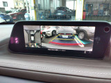 360度リアビューモニター付きで駐車がしやすいです。