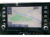 ディスプレイオーディオを装備。ナビキットを搭載していますので画面に地図を表示できます。フルセグTVの視聴も可能です。
