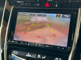 【バックカメラ】駐車時に後方がリアルタイム映像で確認できます。大型商業施設や立体駐車場での駐車時や、夜間のバック時に大活躍!運転スキルに関わらず、今や必須となった装備のひとつです!