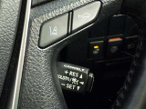 クルーズコントロール機能が付いています。 速度を設定するとアクセルを踏まなくても一定の速度で走ることができます。  高速道路ではとても便利な装置なんです。