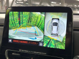 【パノラミックビューモニター】専用のカメラにより、上から見下ろしたような視点で360度クルマの周囲を確認することができます☆死角部分も確認しやすく、狭い場所での切り返しや駐車もスムーズに行えます。