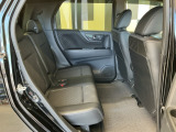リアシートも広々としていて、座りやすいです。