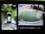 アラウンドビューモニターが駐車をアシスト☆4つの高解像度カメラで車の周囲を撮影。ミニバン、SUVなどの死角の駐停車も驚く程楽です!バックカメラは、車庫入れの時は勿論、後方の安全確認もできて安心です♪