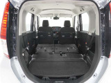 ◆リアシートを使用しない時はこの通り更に広々ラゲッジスペースの出来上がりです、たくさんの荷物が積み込み可能です!