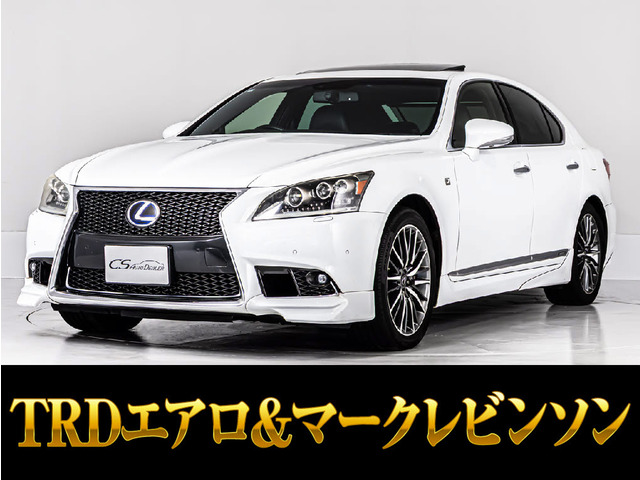 LS 600h Fスポーツ 4WD サンルーフ TRDフルエアロ マクレビ