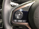 ステアリングにオーディオ操作スイッチが付いています。オーディオ画面に直接タッチしなくても操作が出来ますので、運転に集中できます。