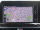 純正メモリーナビ〈MM223D-L〉装備しております! 9インチワイドの大型モニターです!