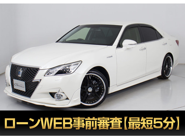 クラウンアスリート ハイブリッド 2.5 G 黒革 workグノーシス19AW エアロ