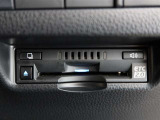 ETC車載器付きです。高速道路の料金所もスムーズに通過できます。