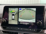 空から見下ろしているかのような視点で周囲を確認できるアラウンドビューモニター!