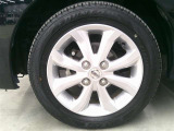 純正14インチアルミホイール!ボディにバッチリ合ってます!