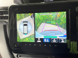 【全方位モニター用カメラ】専用のカメラにより、上から見下ろしたような視点で360度クルマの周囲を確認することができます☆死角部分も確認しやすく、狭い場所での切り返しや駐車もスムーズに行えます。