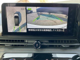 アラウンドビューモニターの映像も確認出来ます。
