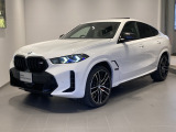 BMW X6M60ixDrive アルピンホワイト☆全長:4955mm/全幅:2005mm/全高:1695mm☆V8エンジン:最大出力530ps(カタログ値)