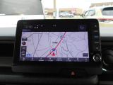 ナビが付いていると知らない道でも安心です。