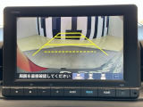 バックカメラ付きで後方の確認も安心です!スムーズな駐車・車庫入れをサポートいたします!