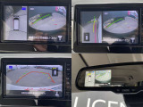 ☆アラウンドビューモニターミラー付きで駐車時後方や周りを確認できます。