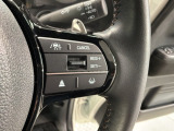 クルーズコントロールを装備しています。高速道路などで一定の速度で走ってくれるので運転が楽ですよ!速度を設定できますので、スピードの出しすぎにも注意できます。
