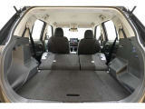 広々としたラゲージスペースを備えています。大きなものや長さのある荷物もしっかりと積み込めます。