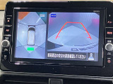 【アラウンドビューモニター】車を上から見下ろしているかのような映像で周囲の状況がひと目で確認、狭い駐車場に駐車するときも安心です♪♪障害物などがあると警告音がなりますので安心して駐車が出来ます★