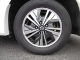 左後ろアルミホイール
