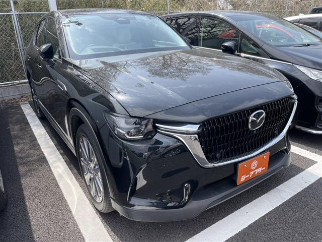 CX-60 2.5 25S エクスクルーシブモード 禁煙車 ワンオーナー 白革温冷シート