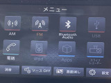 ナビはありませんがラジオやiPodやBluetooth対応のオーディオ装備です!