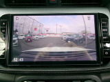 ドライブレコーダー装備。モニターで確認できます。
