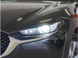 【LEDヘッドライト】省電力で長寿命の明るく運転しやすいLEDヘッドランプです。明るく照らすので暗い夜道からお客様を守ってくれます。お近くの広島マツダまでお越しください。