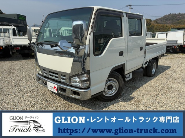 エルフ  1.75t積・Wキャブ・荷台鉄板張り