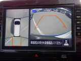 上からの視点で狭い駐車場への駐車などに役立つアラウンドビューモニターです♪
