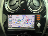 日産純正の視認性の良いディーラーオプションメモリーナビ