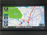 純正ナビゲーション。地上デジタル放送・CD再生・SDカード再生・Bluetooth接続