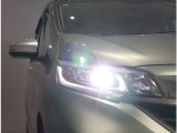 視界がよくスタイリッシュなLEDヘッドライト!