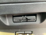 ビルトインタイプのETCです。スッキリしていますね。納車時にはセットアップいたしますので、すぐにお使いいただけます。