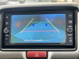 【バックモニター】駐車時に後ろの映像がナビゲーションにうつるので駐車がらくらく★車庫入れが心配なかたもバックモニターで安心★