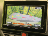 【バックカメラ】駐車時に後方がリアルタイム映像で確認できます。大型商業施設や立体駐車場での駐車時や、夜間のバック時に大活躍!運転スキルに関わらず、今や必須となった装備のひとつです!