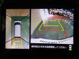 アラウンドビューモニターで車庫入れも空から見ている様に駐車できラクラクです。