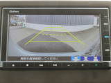 バックカメラ付き☆駐車の際に死角が確認でき安心です☆3つのモード切替で、見え方も変更できます☆