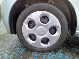 155/65R14iインチタイヤ+純正ホイ-ルキャップ