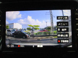 ナビモニターにドライブレコーダーの映像が表示さメニューから設定等も出来て便利です。