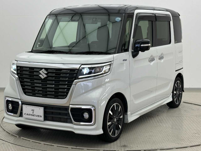 スペーシアカスタム ハイブリッド(HYBRID)  XSターボ カロッツェリアナビ 全周囲カメ...