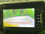 【バックカメラ】駐車時に後方がリアルタイム映像で確認できます。大型商業施設や立体駐車場での駐車時や、夜間のバック時に大活躍!運転スキルに関わらず、今や必須となった装備のひとつです!