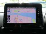 純正9インチナビ付(MM222D-L)。どこに行くにもあると便利なカーナビ付きです!